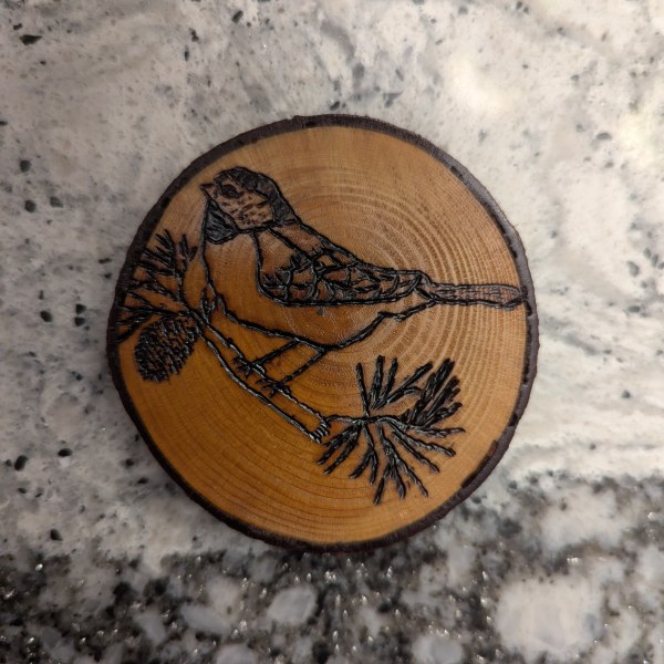 Chickadee Coaster
