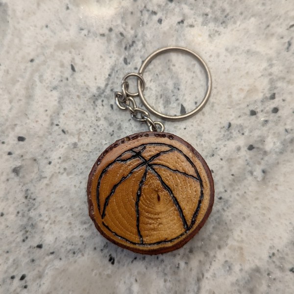 Basketball Keychain